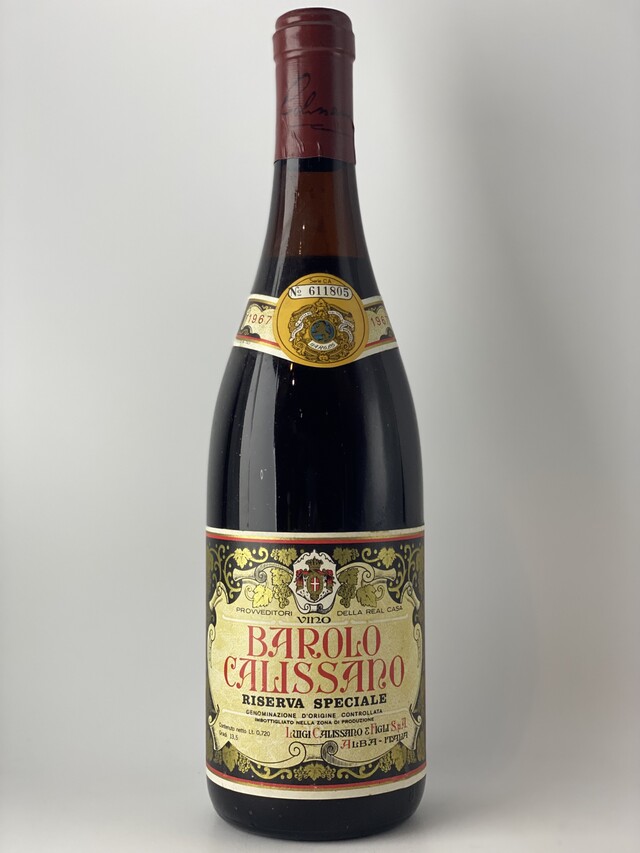 Calissano Barolo Riserva Speciale, 1967