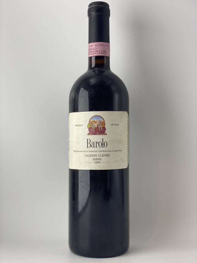Collezione La Rovere Barolo Riserva, 1988