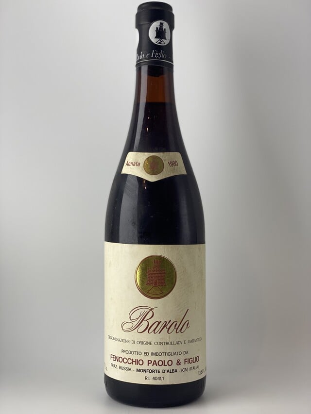 Fenocchio Paolo & Figlio Barolo, 1980