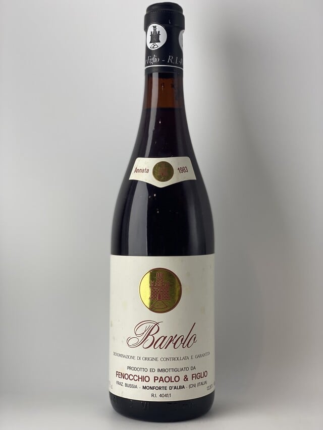 Fenocchio Paolo & Figlio Barolo, 1983