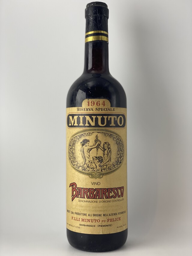 Minuto Barbaresco Riserva Speciale, 1964