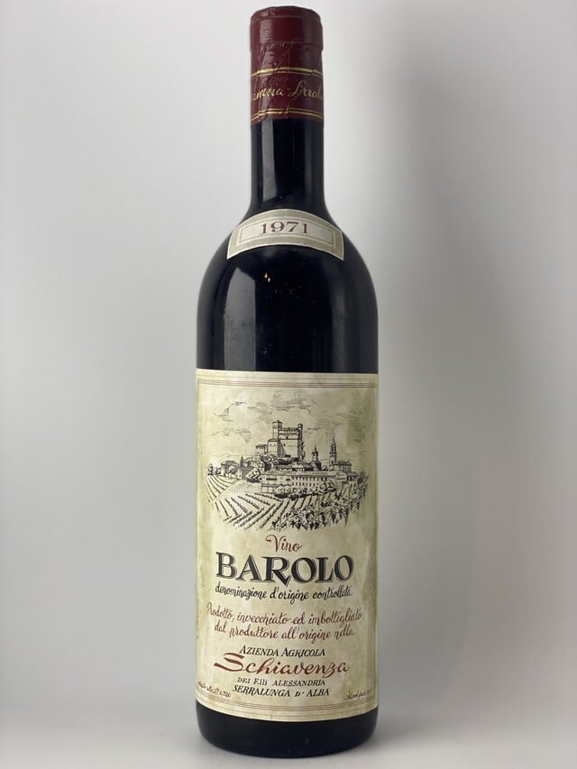 Schiavenza Barolo, 1971