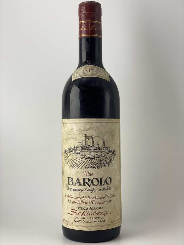 Schiavenza Barolo, 1971
