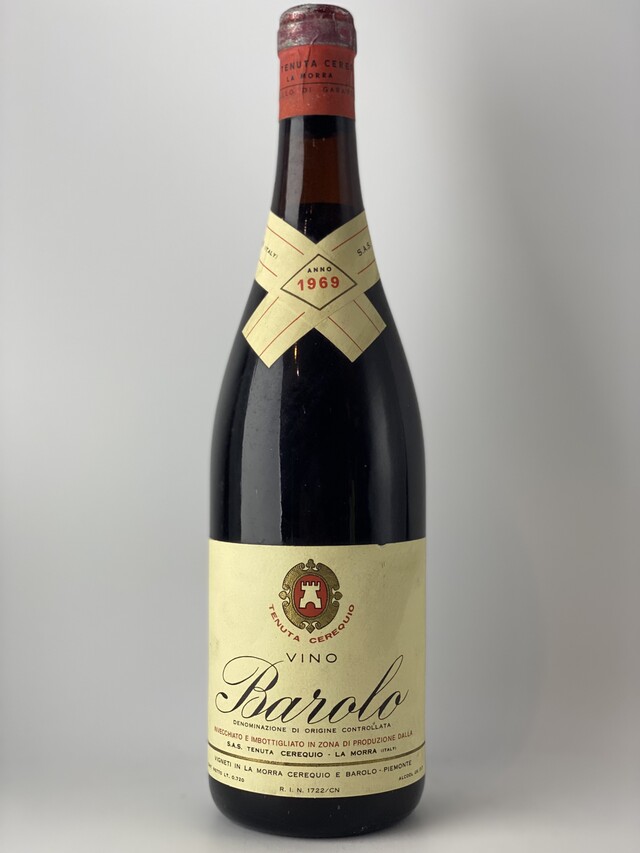 Tenuta Cerequio Barolo, 1969