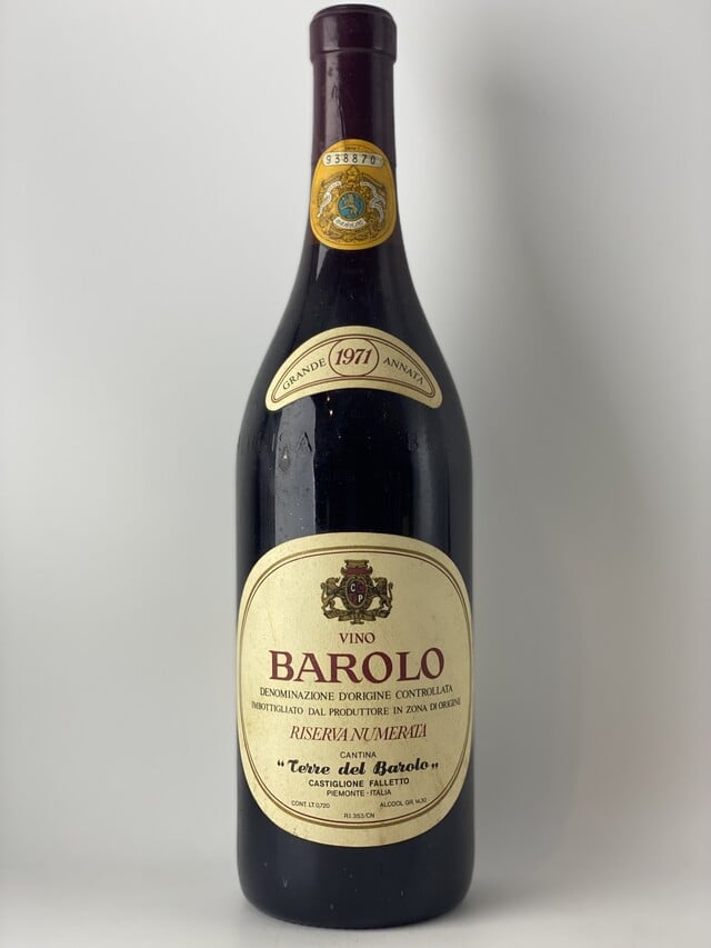 Terre del Barolo Barolo Riserva Speciale Numerata, 1971