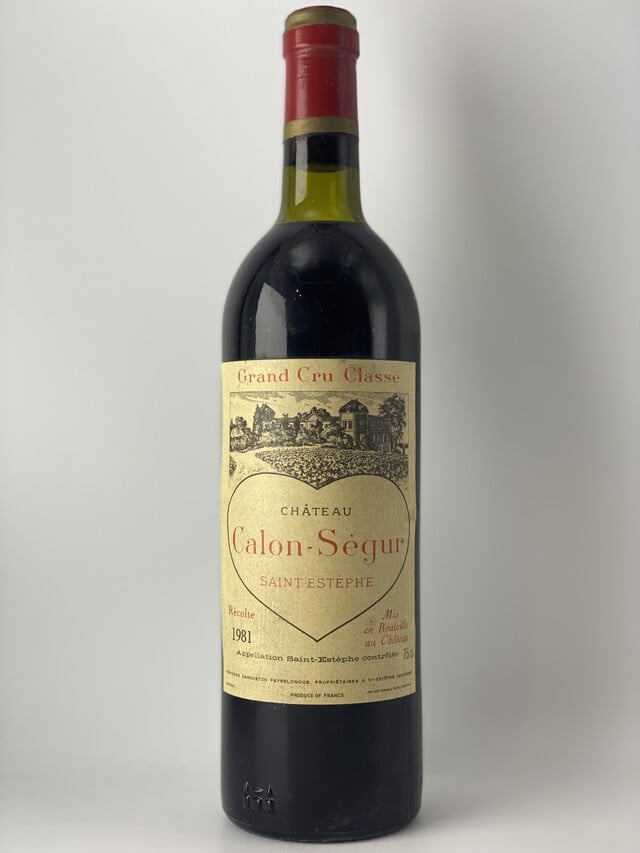 Chateau Calon Segur, 1981
