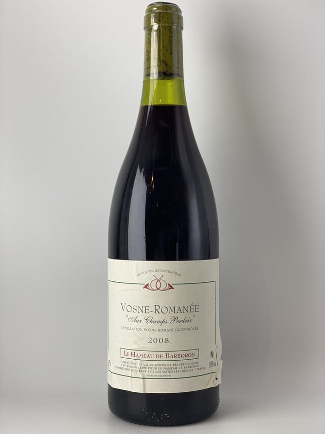 Frederic Cossard Hameau de Barboron Vosne Romanee Les Champs Perdrix, 2008