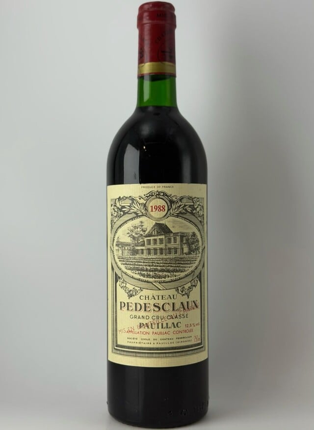 Chateau Pedesclaux, 1988