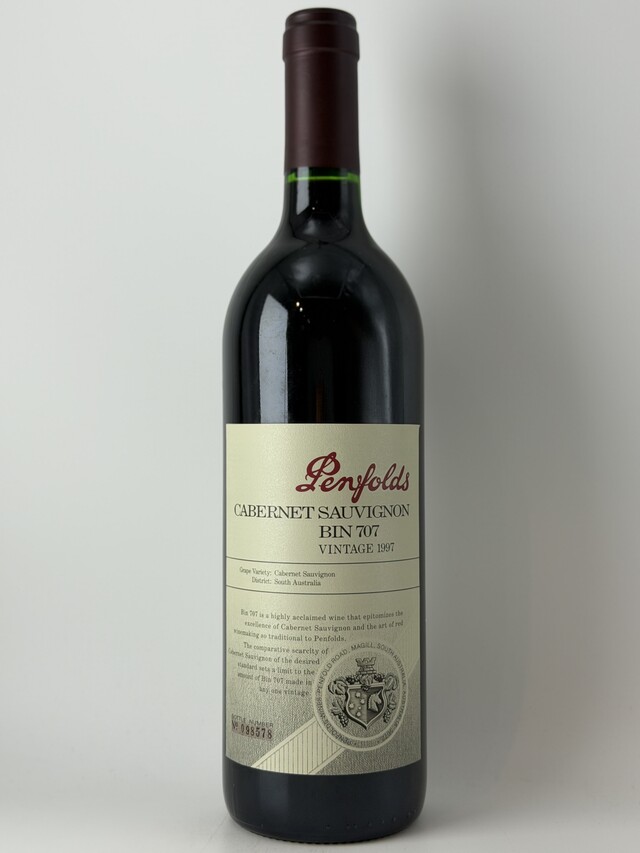 Penfolds Bin 707, 1997