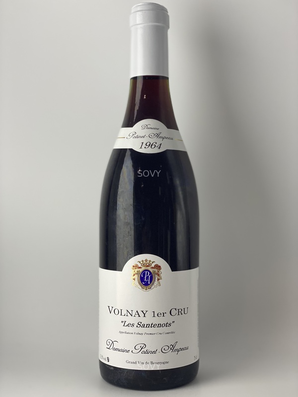 Potinet Ampeau Volnay 1er Cru Santenots, 1964