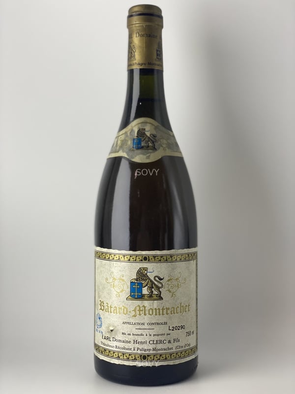 Henri Clerc Batard Montrachet Grand Cru, 1990