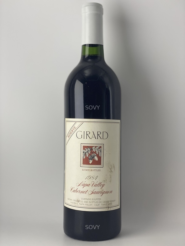 Girard Winery Napa Valley Cabernet Sauvignon Reserve, 1984