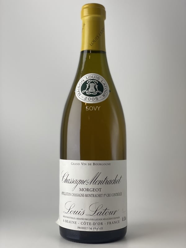 Louis Latour Chassagne Montrachet 1er Cru Morgeot Blanc, 2005