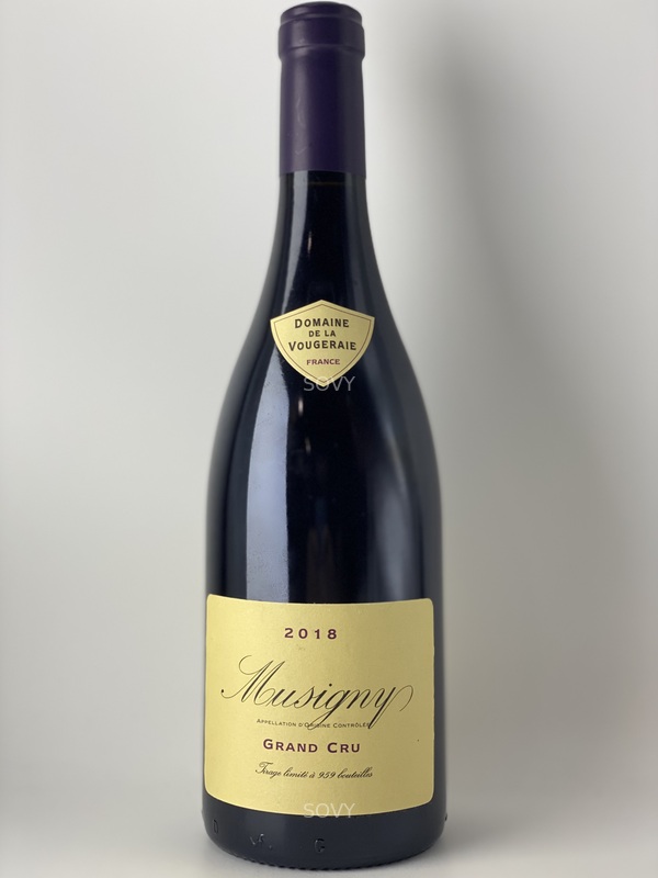 De La Vougeraie Musigny Grand Cru, 2018