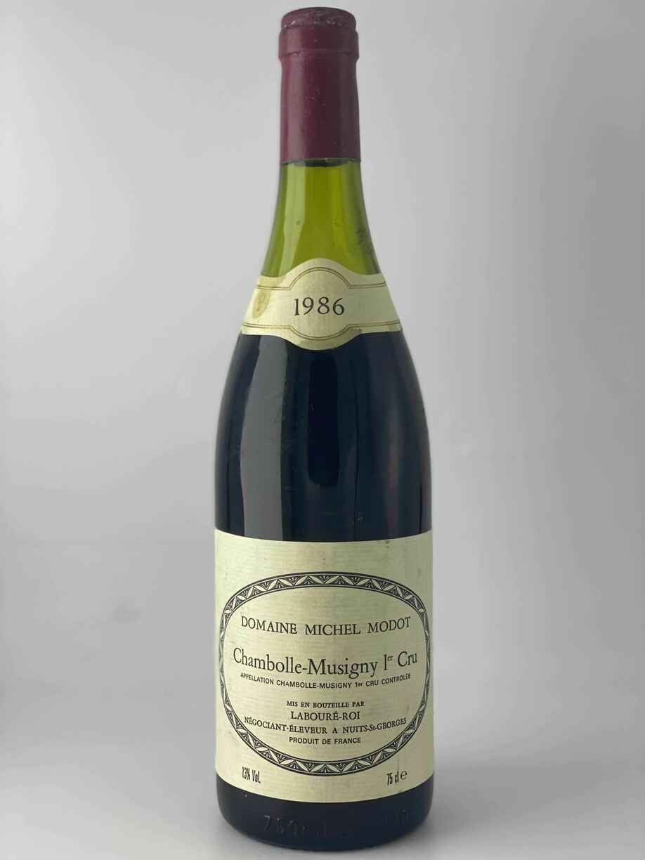 Michel Modot Chambolle Musigny 1er Cru 1986