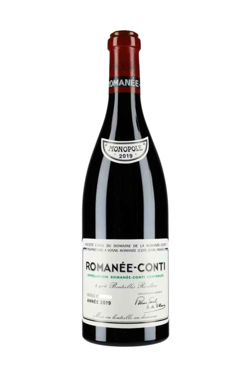 De La Romanee Conti Romanee Conti Grand Cru 2019