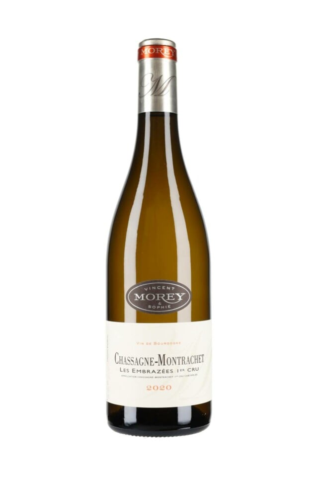 Vincent Et Sophie Morey Chassagne Montrachet Blanc Les Embrazees 1er Cru, 2020