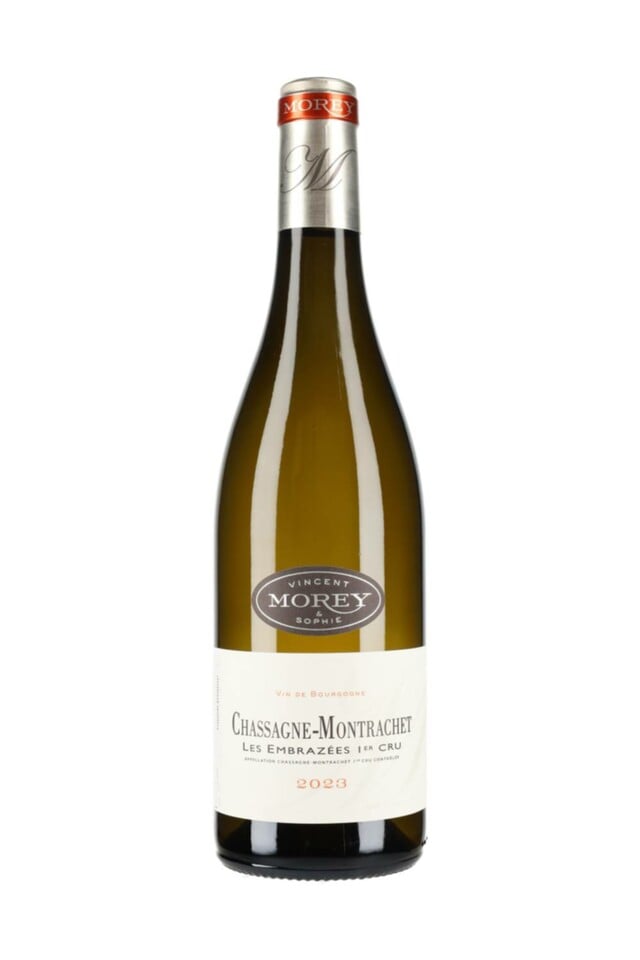 Vincent Et Sophie Morey Chassagne Montrachet Blanc Les Embrazees 1er Cru, 2023