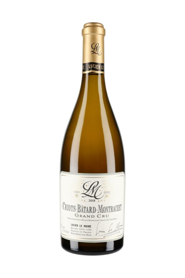 Lucien Le Moine Criots Batard Montrachet Grand Cru, 2018