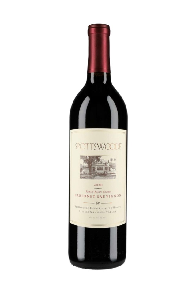 Spottswoode St. Helena  Family Estate Grown Cabernet Sauvingon, 2020