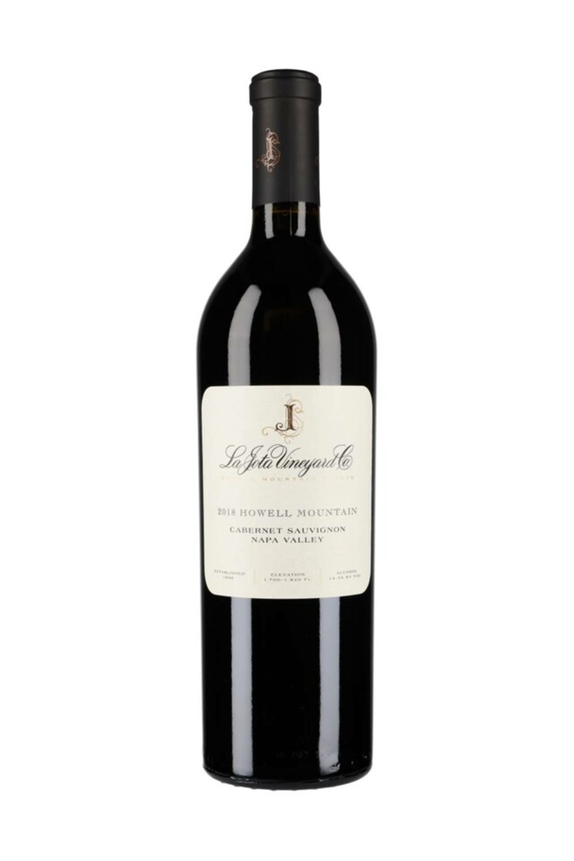 La Jota Vineyard Howell Mountain Cabernet Sauvignon, 2018