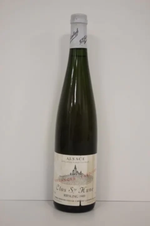 Trimbach Alsace Riesling Clos Sainte Hune Vendanges Tardives, 1989