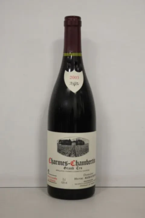 Henri Rebourseau Charmes Chambertin, 2003
