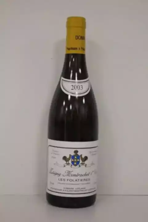 Leflaive Puligny Montrachet Les Folatieres 1er Cru 2003