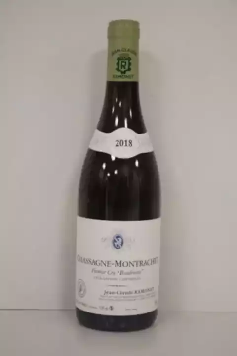 Jean Claude Ramonet Chassagne Montrachet  La Boudriotte 1er Cru 2018