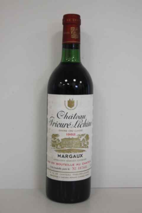 Chateau Prieure Lichine 1982