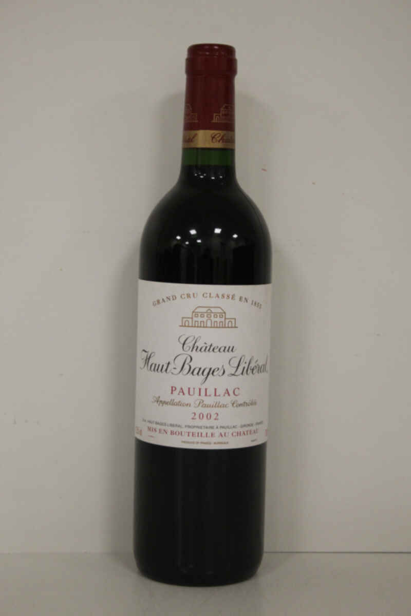 Chateau Haut Bages Liberal 2002