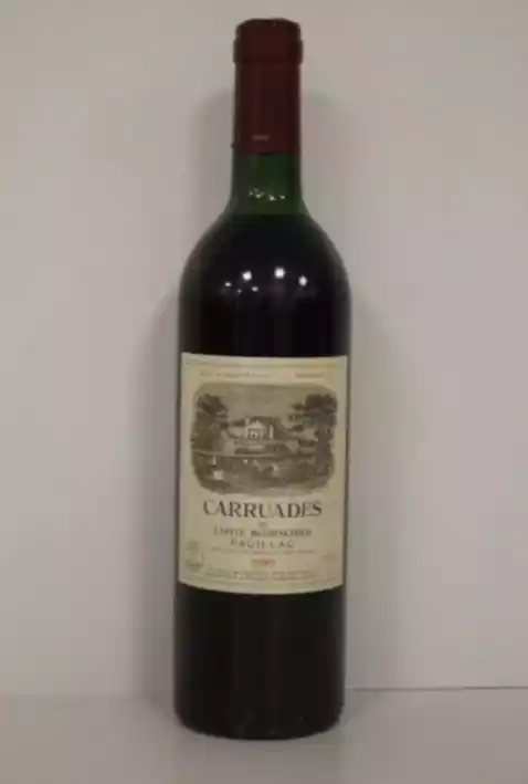 Chateau Lafite Rothschild Carruades De Lafite Rothschild 1985