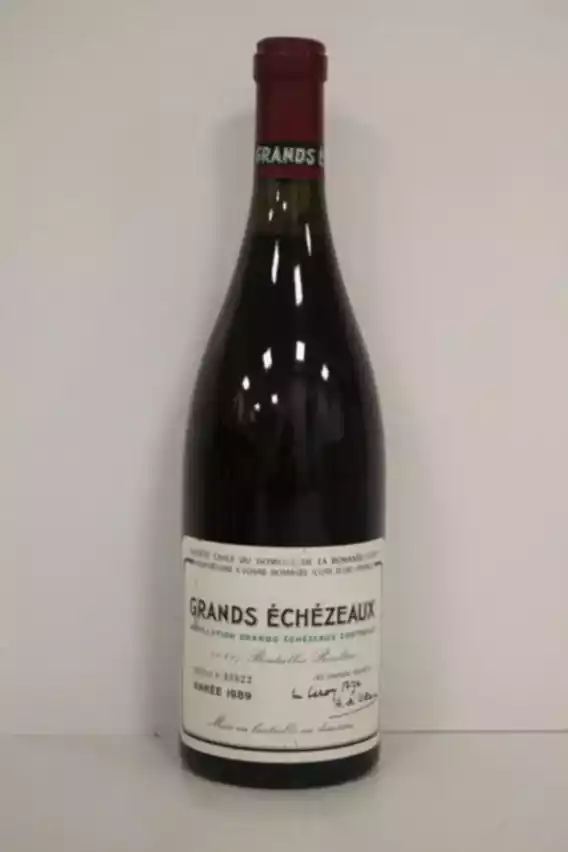 De La Romanee Conti Grands Echezeaux Grand Cru 1989