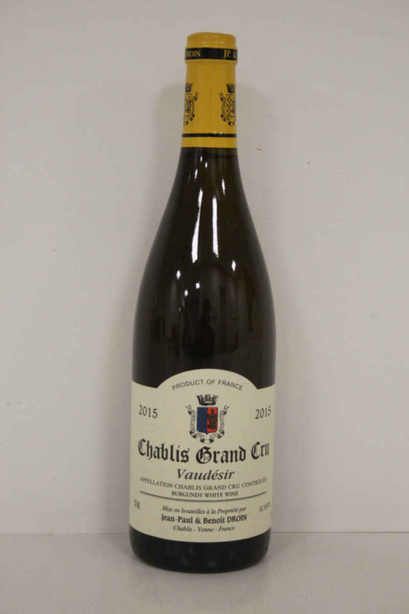 Jean Paul Droin Chablis Vaudesir Grand Cru 2015