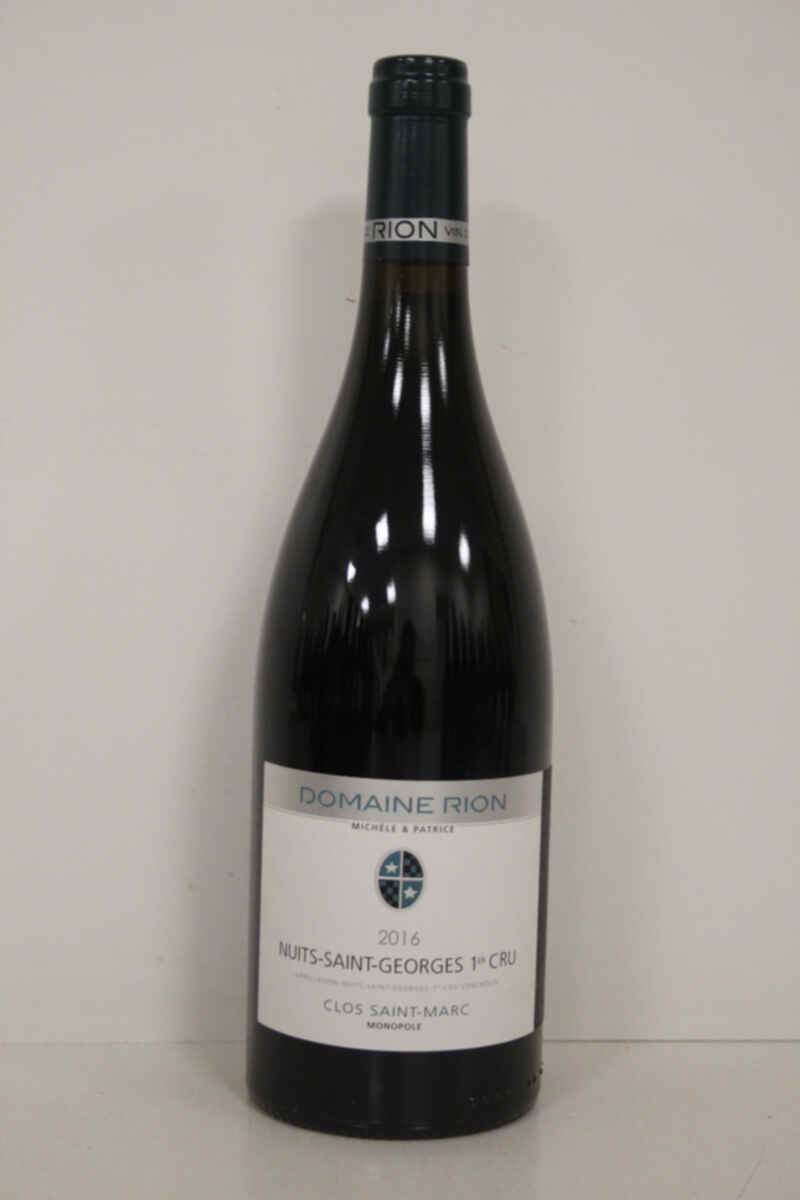 Patrice Rion Nuits Saint Georges Premier Cru  Clos Saint Marc 2016