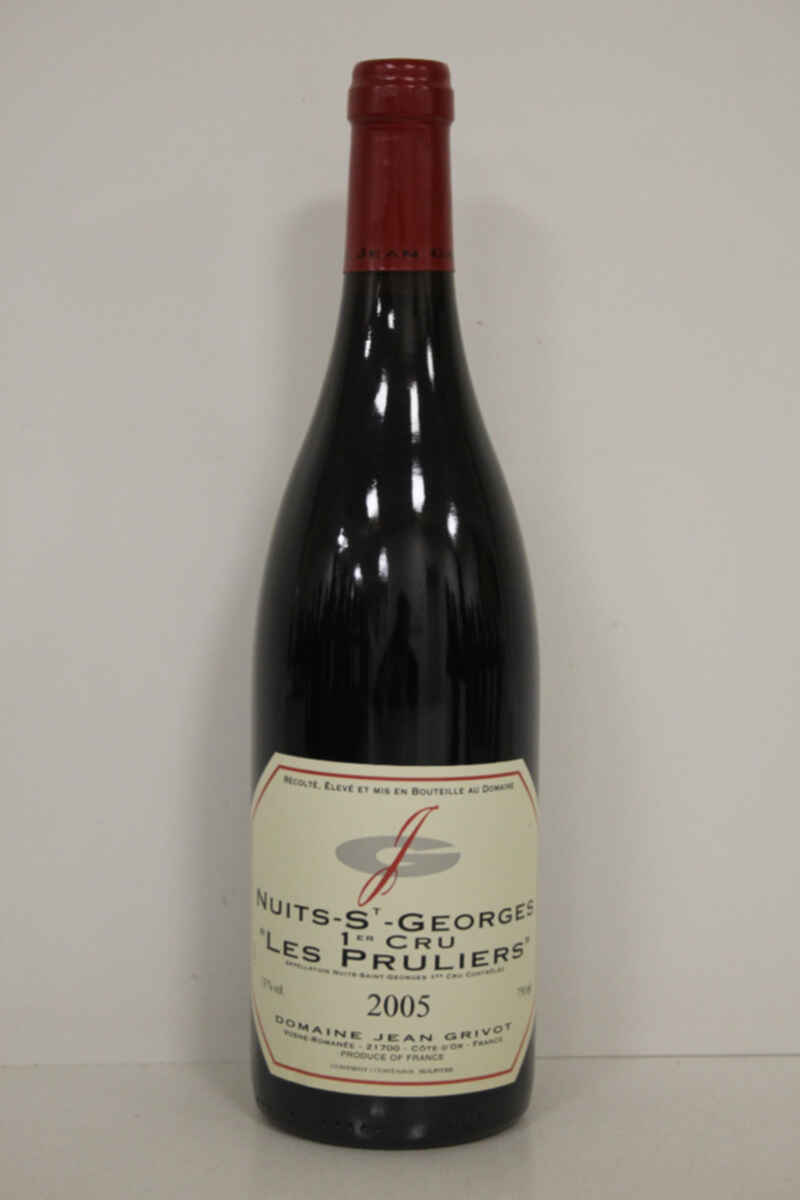 Jean Grivot Nuits Saint-georges Les Pruliers 1er Cru 2005