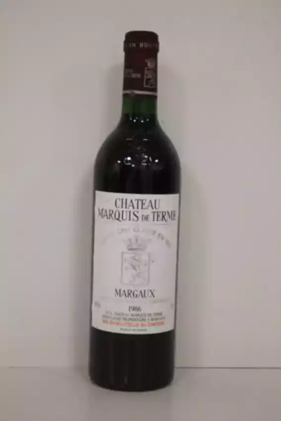 Chateau Marquis De Terme 1986