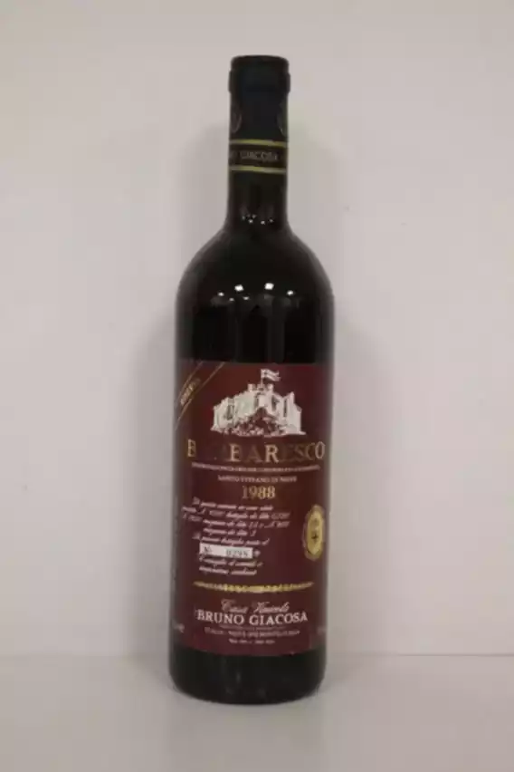 Bruno Giacosa Barbaresco San Stefano Di Neive Riserva 1988