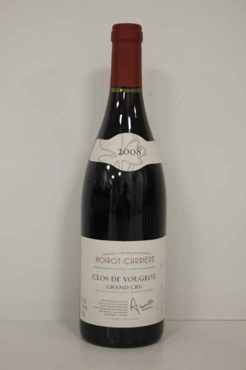 Noirot Carriere Clos de Vougeot Grand Cru 2008