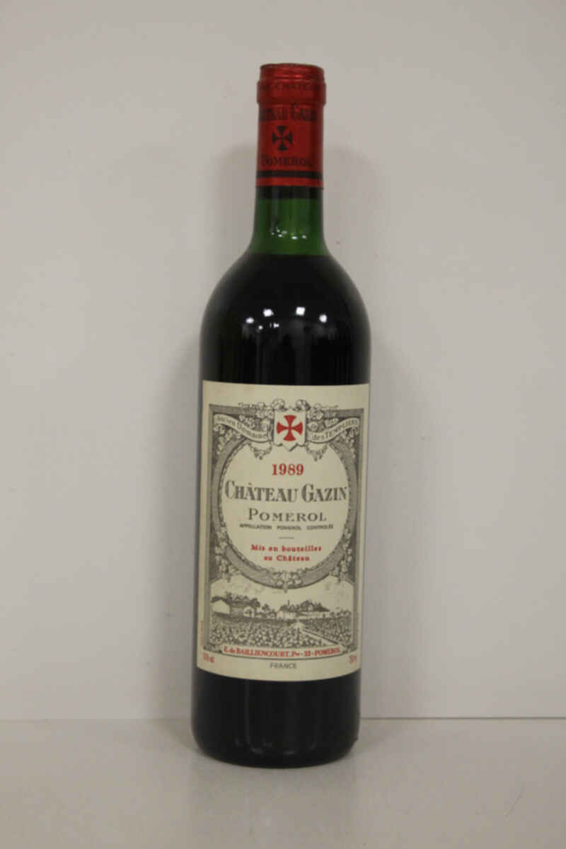 Chateau Gazin 1989
