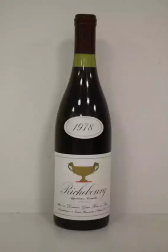 Gros Frere Et Soeur Richebourg Grand Cru 1978