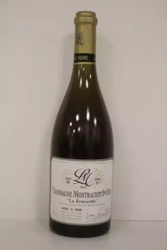 Lucien Le Moine Chassagne Montrachet La Romanee 1er Cru 2010