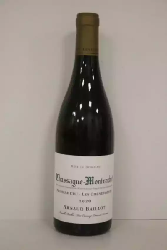 Arnaud Baillot Chassagne Montrachet 1er Cru Les Chenevottes, 2020