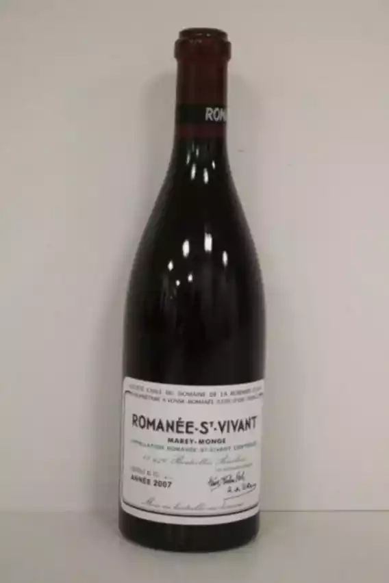 De La Romanee Conti Romanee Saint Vivant Grand Cru 2007