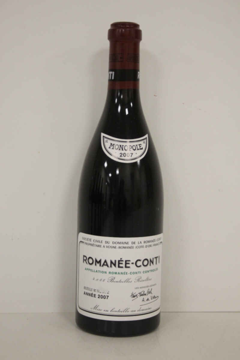 De La Romanee Conti Romanee Conti Grand Cru 2007