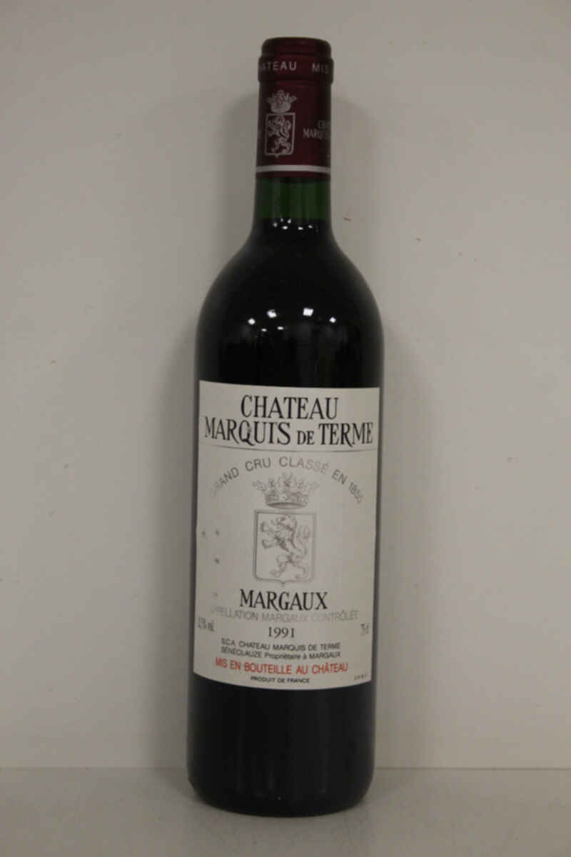 Chateau Marquis De Terme 1991