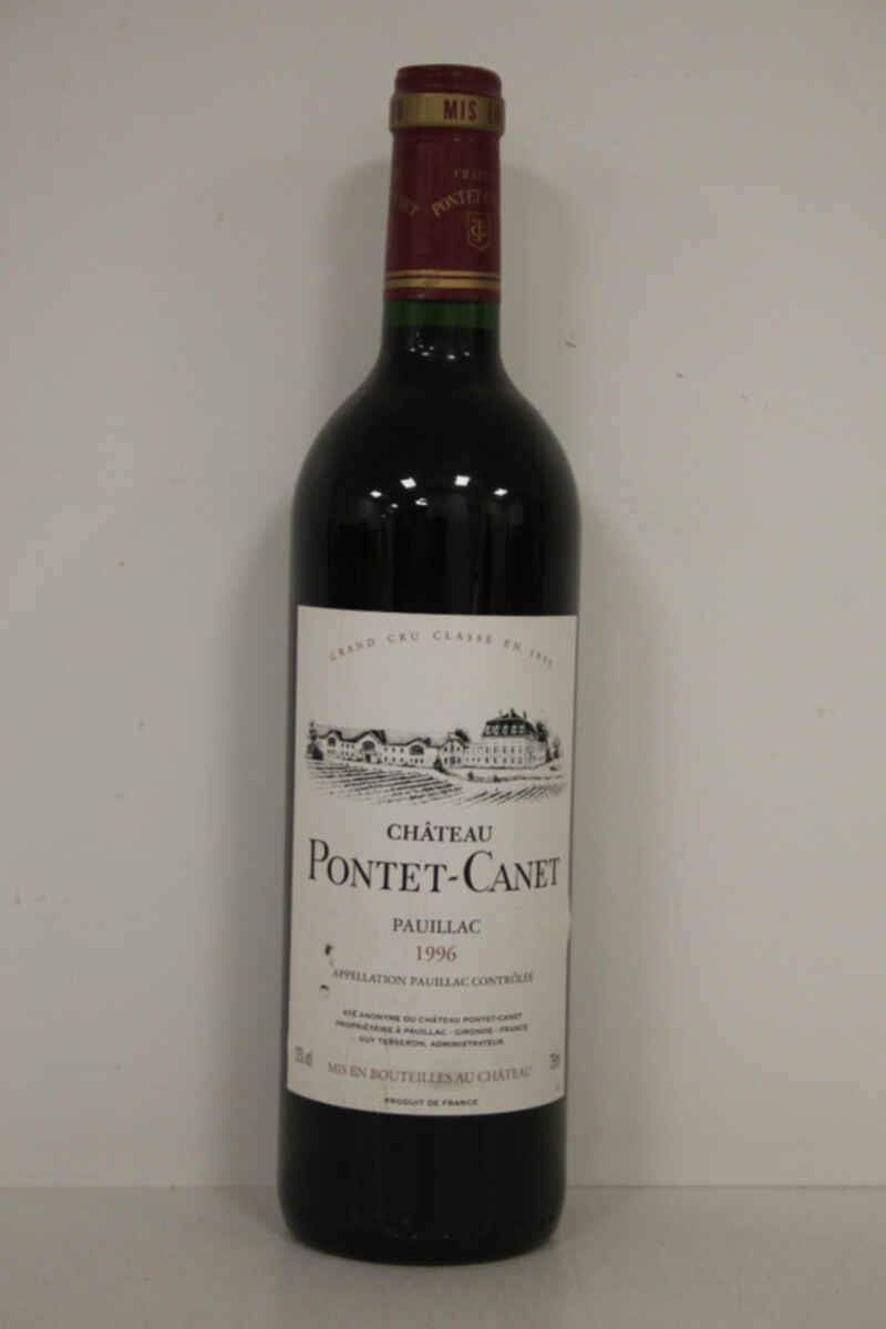 Chateau Pontet Canet 1996