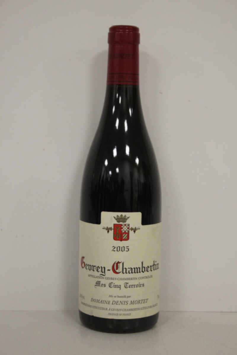 Denis Mortet Gevrey Chambertin Mes Cinq Terroirs 2005