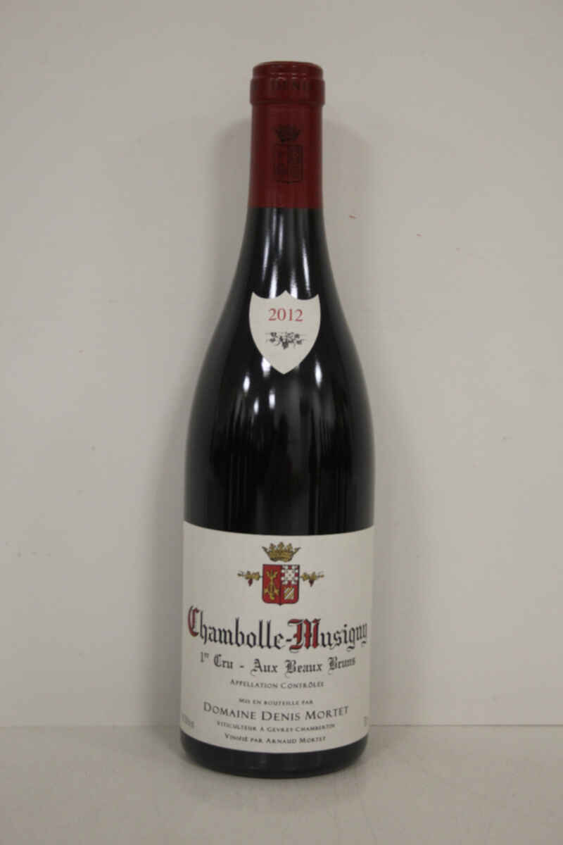 Denis Mortet Chambolle Musigny Aux Beaux Bruns 1er Cru 2012
