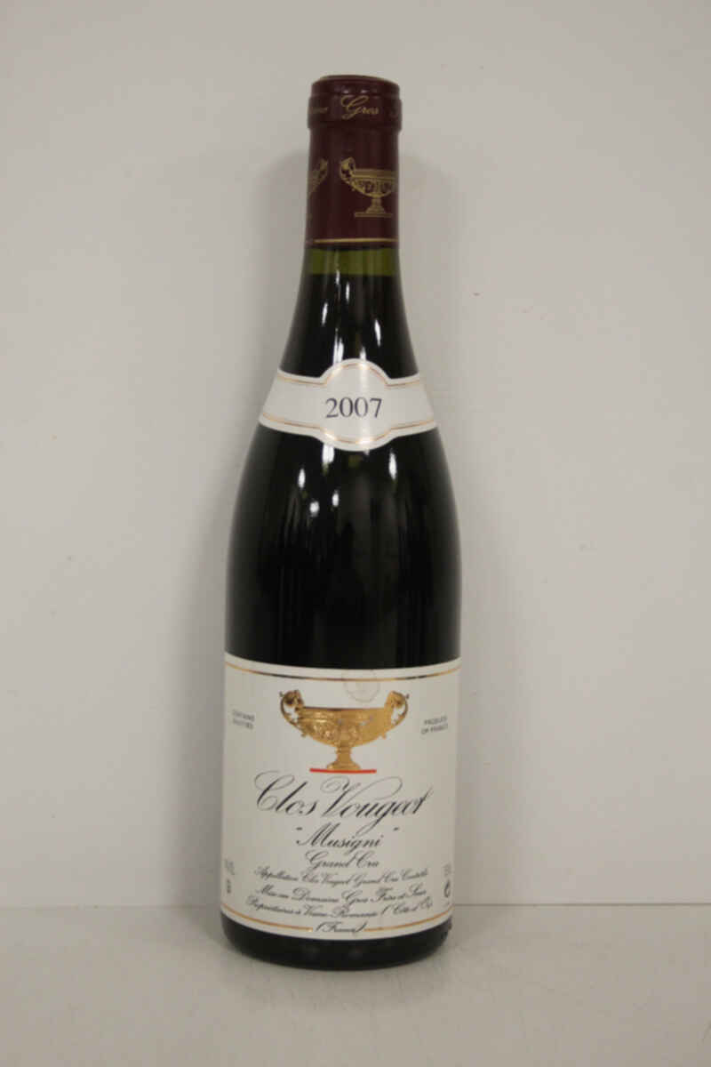 Gros Frere Et Soeur Clos Vougeot Musigni Grand Cru 2007